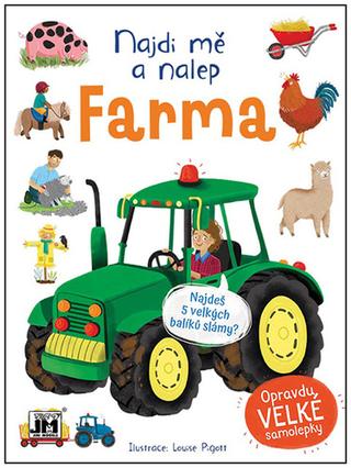 Kniha: Najdi mě a nalep Farma
