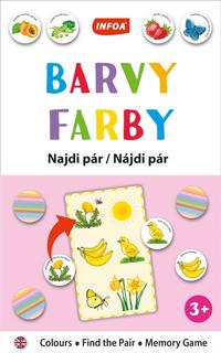 Karty: Výučbová hra - Nájdi pár - Farby - 1. vydanie