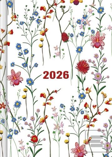 Knižný diár: Praktik denní diář 2026 Louka