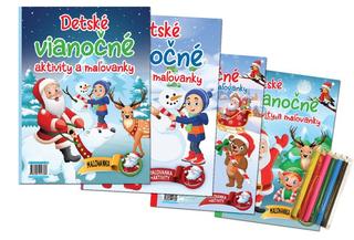 Kniha: Detské vianočné aktivity a maľovanky