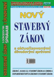 Kniha: Nový stavebný zákon