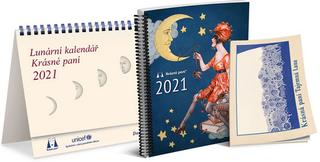 Kalendár stolný: Lunární kalendář Krásné paní 2021 - Žofie Kanyzová