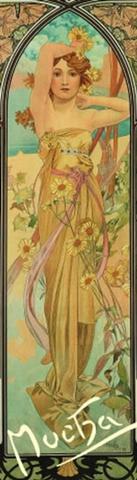 Doplnk. tovar: Záložka Alfons Mucha – Nádhera dne - 1. vydanie