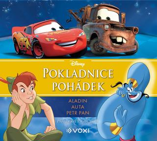 CD audio: Disney - Aladin, Auta, Petr Pan (audiokniha pro děti) - Pavel Cmíral