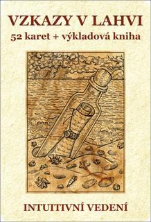 Kniha: Vzkazy v lahvi - 52 karet + výkladová kniha