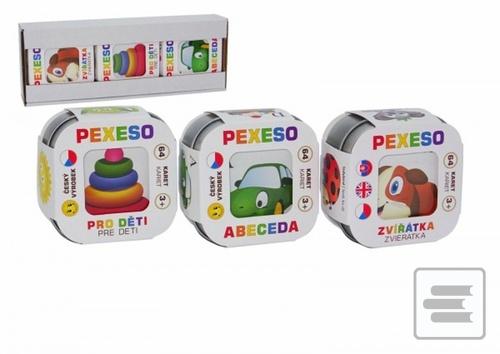 Pexeso 3ks Abeceda, Zvíř…