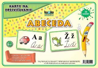Doplnk. tovar: Karty na precvičovanie - abeceda - 1. vydanie - Petr Kupka