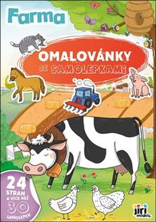 Doplnk. tovar: Omalovánky A4 se samolepkami Farma