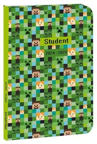 Knižný diár: Školní diář 2024-2025 STUDENT Pixel Game