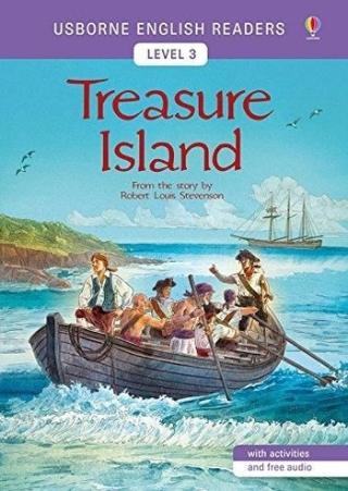 Kniha: Usborne - English Readers 3 - Treasure Island - 1. vydanie - Robert Louis Stevenson