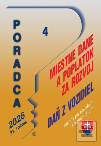 Kniha: Poradca 4/2026 - Daňové povinnosti