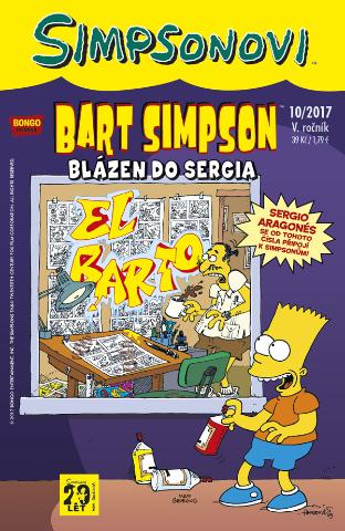Kniha: Bart Simpson 10/2017: Blázen do Sergia