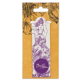 Karty: Magnetická záložka Alfons Mucha – Amethyst, Fresh Collection - 1. vydanie