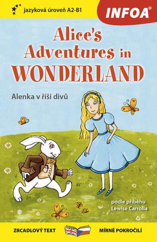 Kniha: Alice in Wonderland/Alenka v říši divů - zrcadlový text středně pokročilí