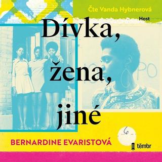 audiokniha: Dívka, žena, jiné - MP3-CD - 1. vydanie - Bernardine Evaristo