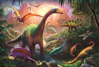 Doplnk. tovar: Svět dinosaurů: Puzzle 100 dílků - 100 dílků - 1. vydanie
