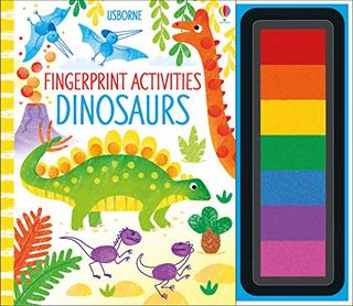 Kniha: Fingerprint Activities Dinosaurs - Fiona Wattová