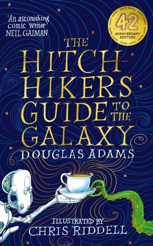 Kniha: The Hitchhikers Guide to the Galaxy illustrated edition - 1. vydanie - Douglas Adams