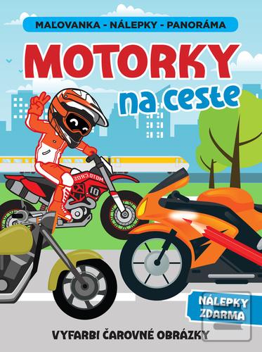 Motorky na ceste panorám…