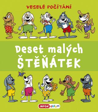 Kniha: Deset malých štěňátek - Veselé počítání - Pavlína Šamalíková