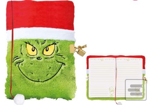 Chlupatý zápisník Grinch