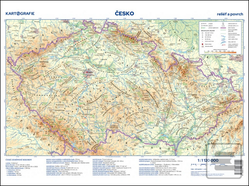 Česko Příruční mapa 1:1…
