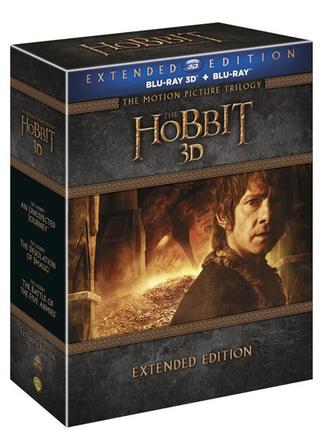 DVD: Hobit kolekce 1.-3. 15BD (3D+2D) - prodl - 1. vydanie