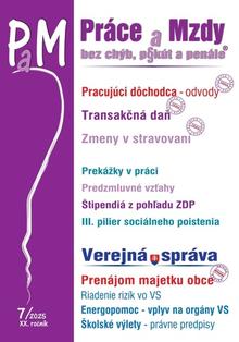 Kniha: Práce a Mzdy, bez chýb, p§kút a penále 7/2025