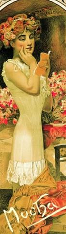 Doplnk. tovar: Záložka Alfons Mucha – Corsets - 1. vydanie