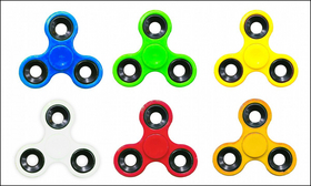 Ostatné: Fidget Spinner 6 barev antistresová hračka