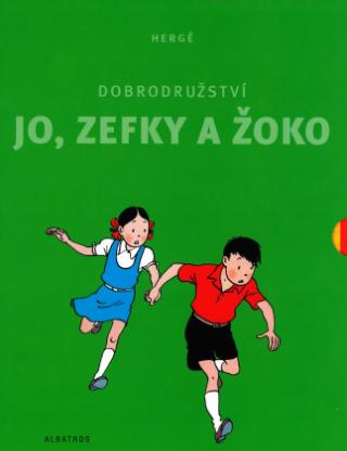 Kniha: Dobrodružství Jo, Zefky a Žoko - kompletní vydání 1-5 - kompletní vydání 1-5 - Hergé