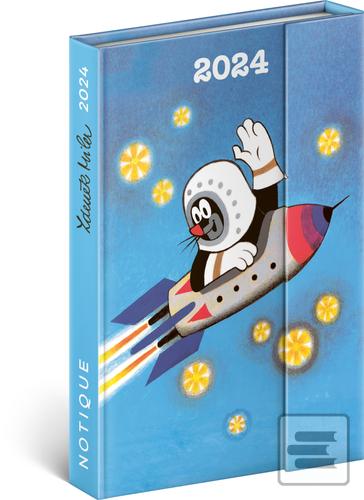 Knižný diár: Týdenní magnetický diář Krteček 2024