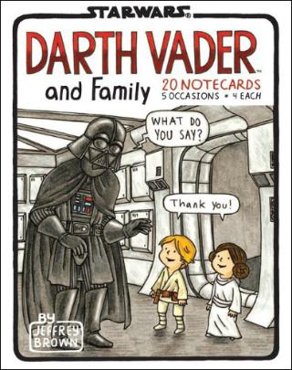 Kniha: Darth Vader and Family Notecards - Jeffrey Brown
