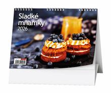 Kalendár stolný: Sladké mňamky 2026 - stolní kalendář