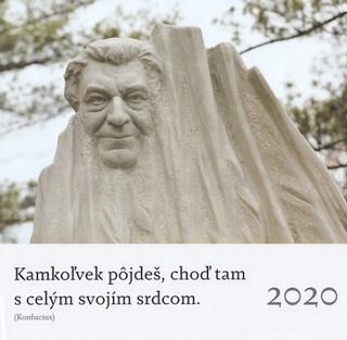 Kniha: Kalendár 2020 (nástenný) - Kamkoľvek pôjdeš, choď tam s celým svojím srdcom. - Anton Srholec - Anton Srholec