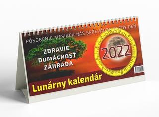 Kalendár stolný: Lunárny kalendár 2022 - stolový kalendár - Zdravie, domácnosť, záhrada - 1. vydanie