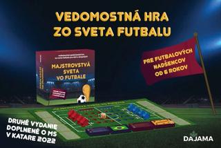 Hry: Majstrovstvá sveta vo futbale 2. vydanie - Vedomostná spoločenská hra zo sveta futbalu pre deti a dospelých - 2. vydanie - Daniel Kollár