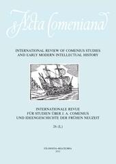 Kniha: Acta Comeniana 26 - International Review of Comenius Studies and Early Modern Intellectual History - kolektív autorov