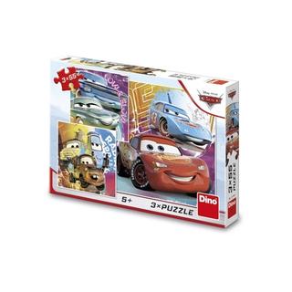 Puzzle: Puzzle Cars Kamarádi 3x55 dílků