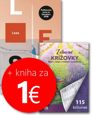Kniha: Less + Zábavné KRÍŽOVKY za 1€ - 1. vydanie - Andrew Sean Greer