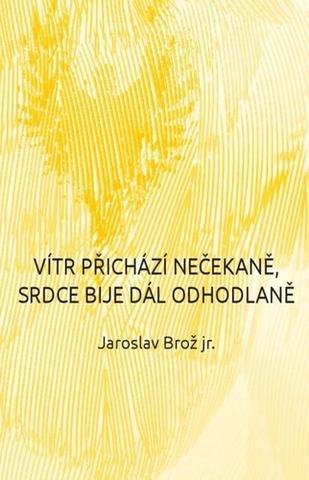 Kniha: Vítr přichází nečekaně, srdce bije dál odhodlaně - 1. vydanie - Jaroslav Brož