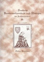 Kniha: Deutsche Konversationstexte und Öbungen - Peter Jonáš