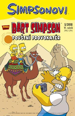 Kniha: Bart Simpson 5/2018: Pouštní provokatér - 5/2018 - 1. vydanie - Matt Groening