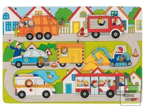 Dřevěná vkládačka Na sil…