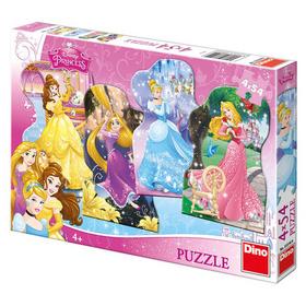 Puzzle: DPZ 4x54 Hravé princezny