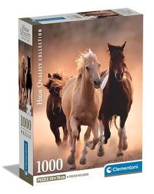 Puzzle: Puzzle 1000 dílků Běžící koně