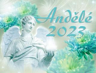 Kalendár stolný: Andělé 2023 - stolní kalendář