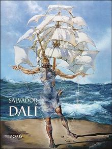 Kalendár nástenný: Salvador Dalí 2026 - nástěnný kalendář