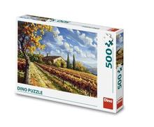 Puzzle: Puzzle Malovaná vinice 500 dílků