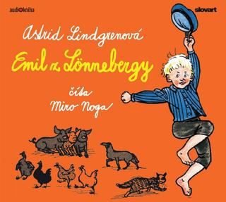 CD: Audio kniha Emil z Lönnebergy - Astrid Lindgrenová
